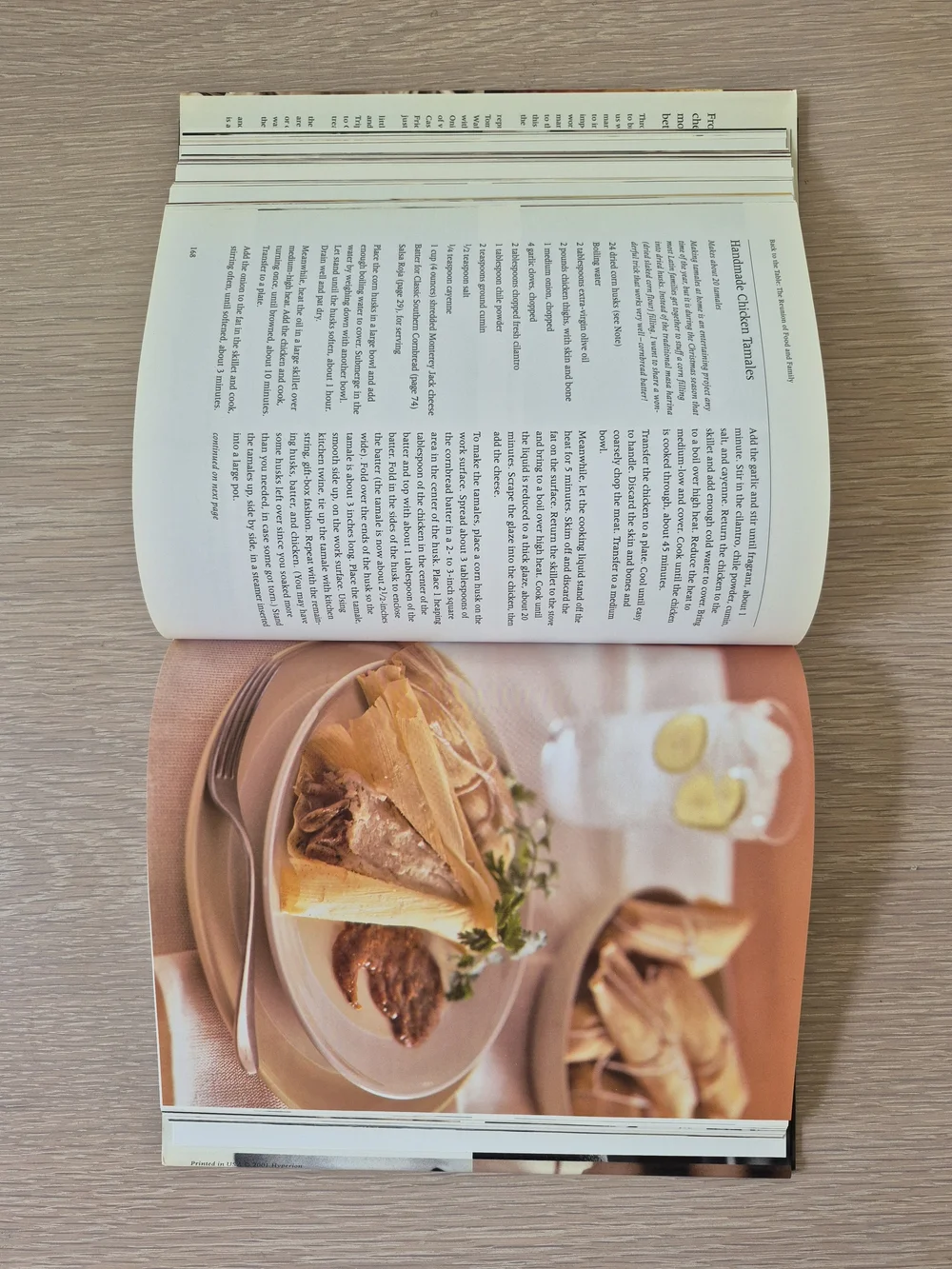 Back to the Table - Cookbook